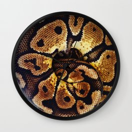 Ball of Python Wall Clock
