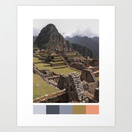 ArtWork Machu Picchu PERU Art work photo Art Print Art Print