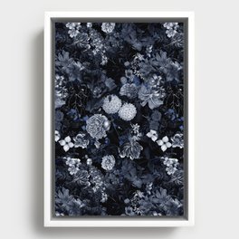 EXOTIC GARDEN - NIGHT VII Framed Canvas