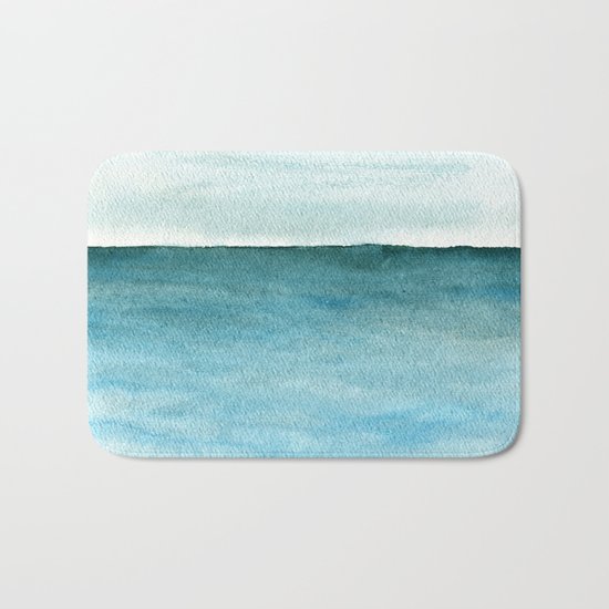 Calm sea 1985 Bath Mat