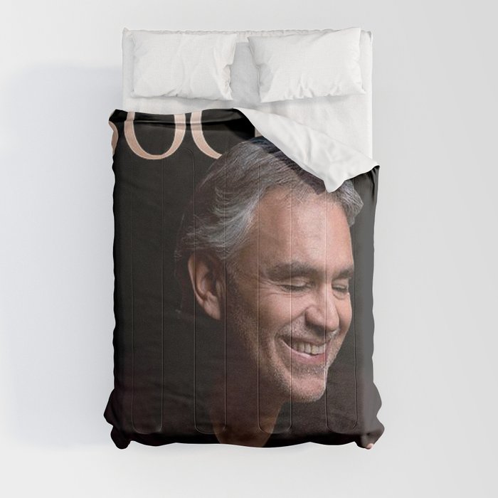 andrea bocelli album tour 2022 hitamm#5432 Comforter