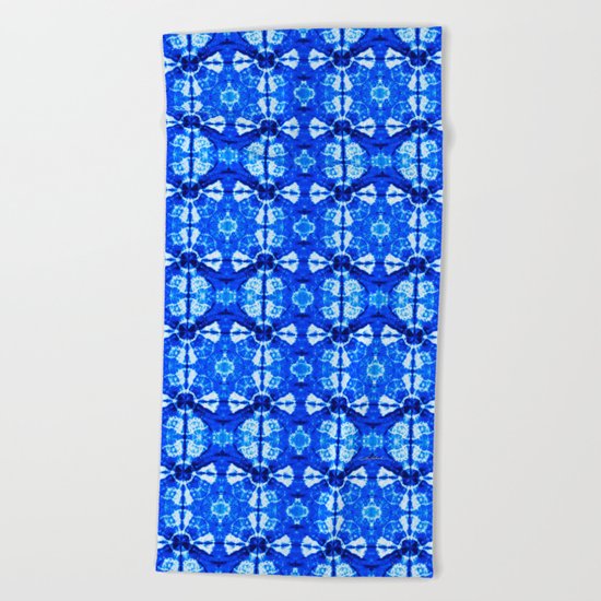 It's Bloomin' Blue Beach Towel