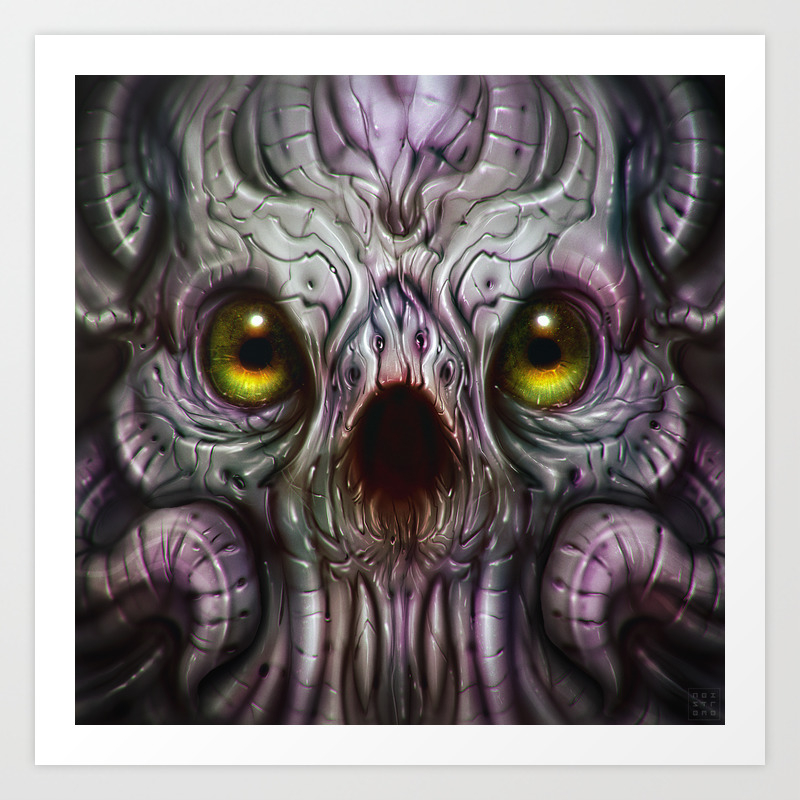Alien Species Art Print By Noistromo Society6