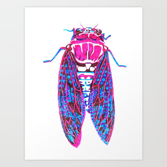 Cicada Art Print