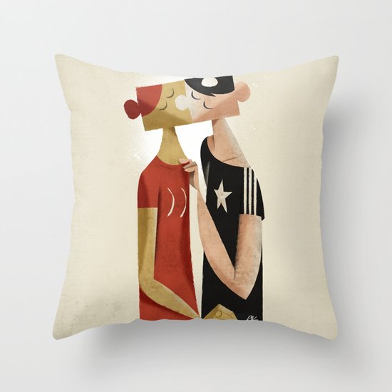 The puzzle Throw Pillow