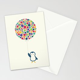 Float In The Air Stationery Card