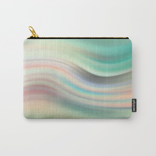 Green mist. Blurred background Carry-All Pouch