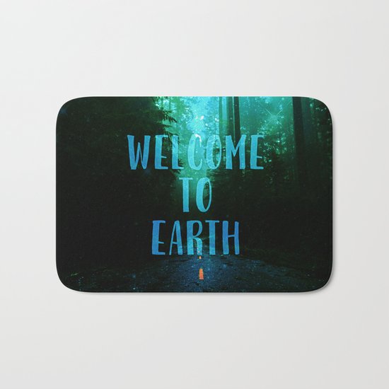 Welcome to Earth Bath Mat