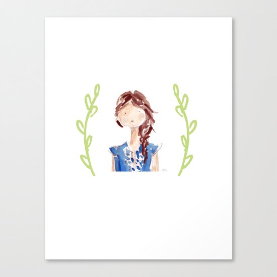 Braid Canvas Print