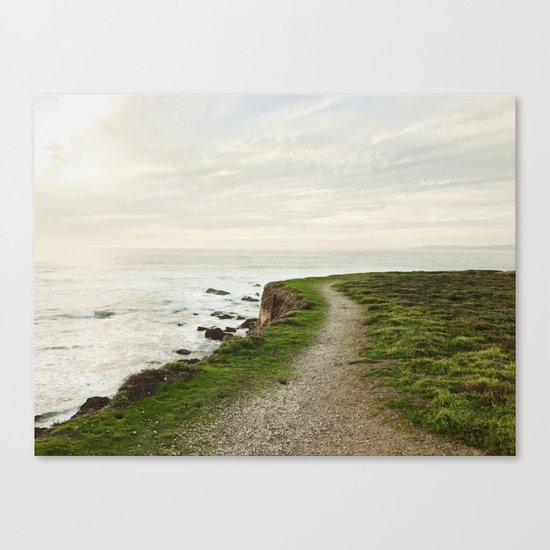 California Coast Trail Canvas Print