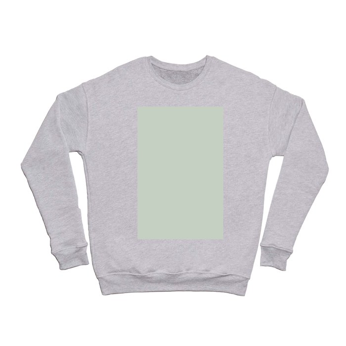 Green-White Leek Crewneck Sweatshirt