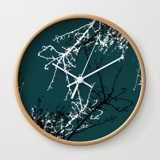 grey sky Wall Clock