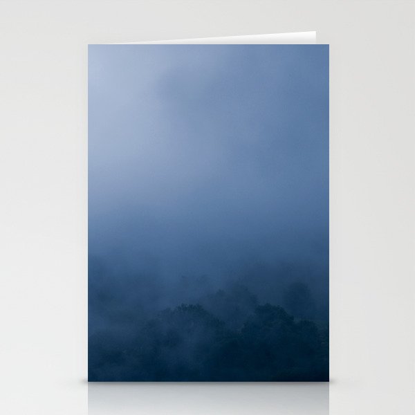 Nature photography. Roncesvalles Fog, Navarra. Spain Stationery Cards