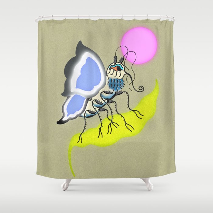 butterfly Shower Curtain