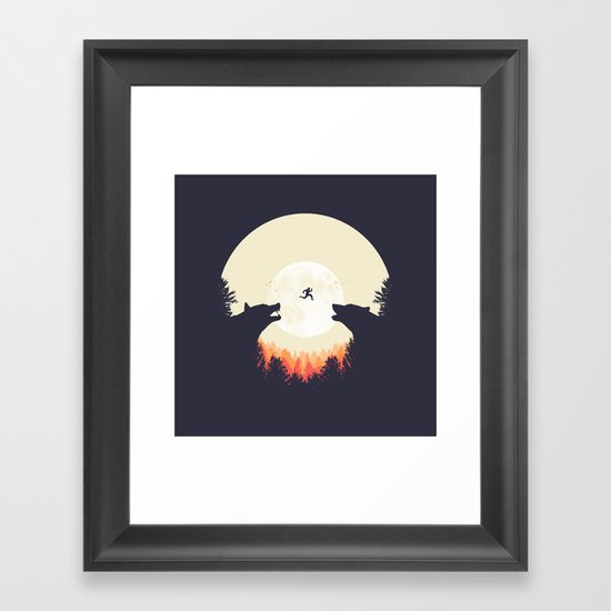 Runaway Framed Art Print