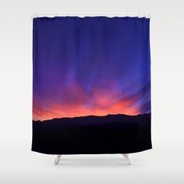 SW Mountain Sunrise - 6 Shower Curtain
