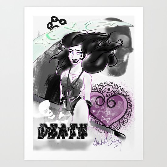 Death Art Print