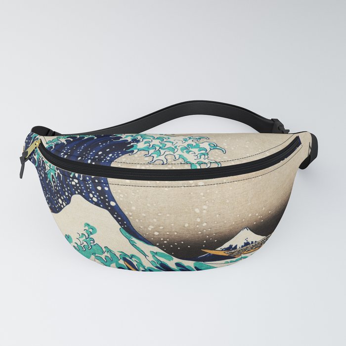 The Great Wave Off Kanagawa Traditional Japanese Landscape Fanny Pack