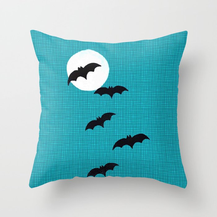 Bats Throw Pillow