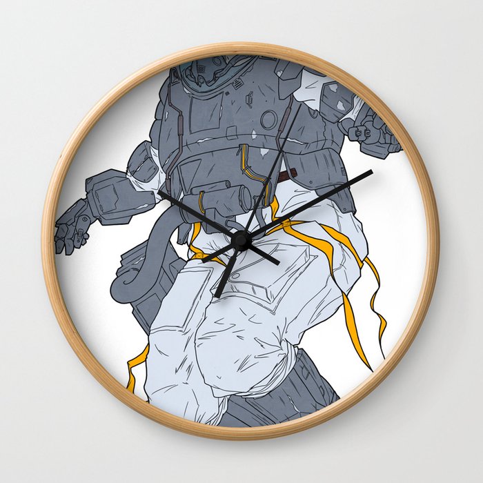 Space Cow Wall Clock