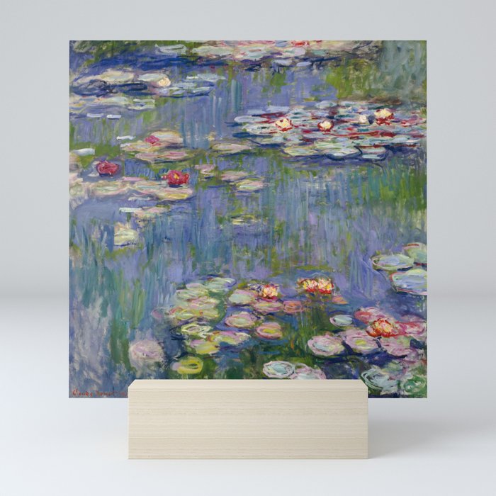 Water Lilies by Claude Monet, 1916 Mini Art Print