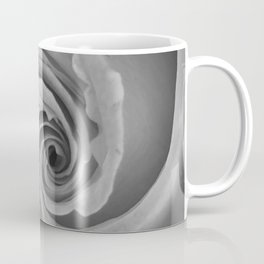 Black and White Rose Coffee Mug