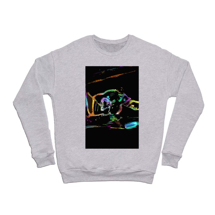 Protect the Net Ice Hockey Goalie Crewneck Sweatshirt by