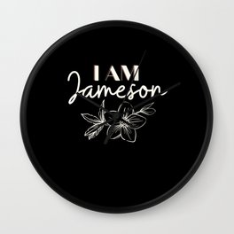 I am Jameson Wall Clock