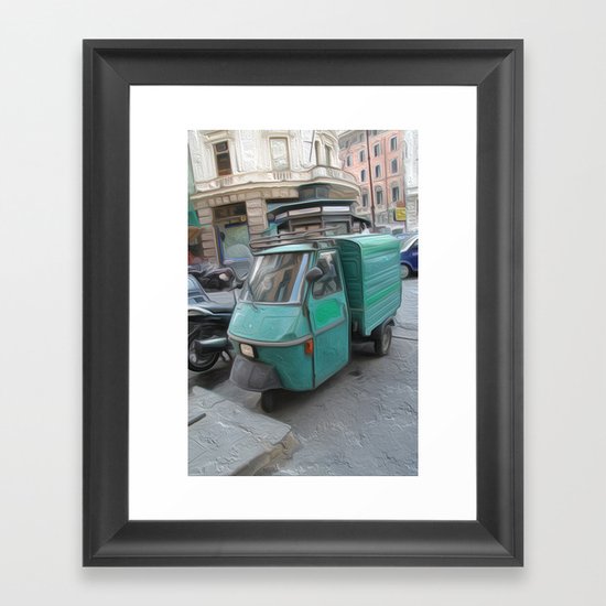Tri motor Framed Art Print