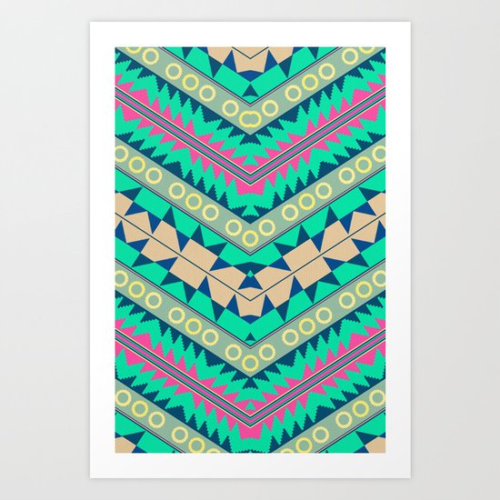 Electric Eye Art Print