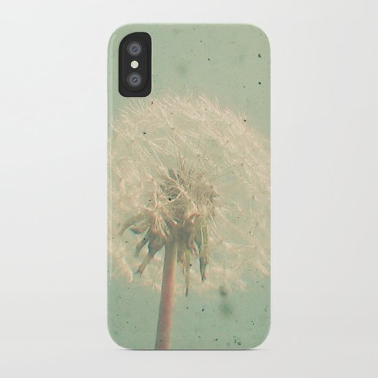 Dandelion Clock iPhone Case