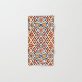 Vibrant Patterns: Oriental Moroccan Geometrics Hand & Bath Towel