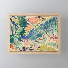 Henri Matisse Landscape at Collioure Framed Mini Art Print