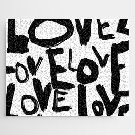 Love. Minimal Art. Abstract 130 Jigsaw Puzzle