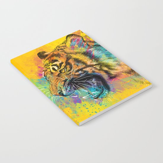 Angry Tiger Notebook