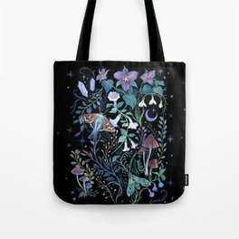 Night Garden Tote Bag