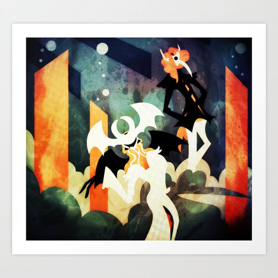 Expression Eaters Art Print