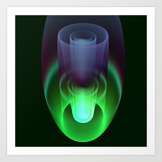 Magic in 3D Art Print