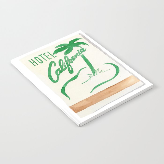 Hotel California Matchbook Notebook