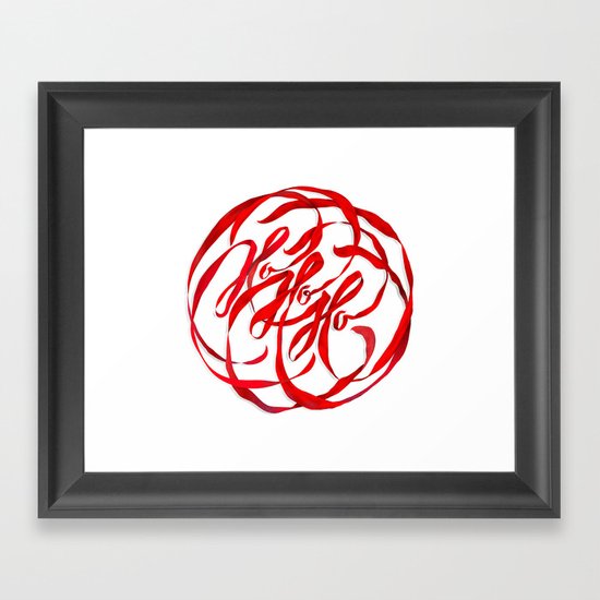 Ho Ho Ho Framed Art Print