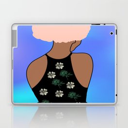 Woman At The Meadow 31 Laptop Skin