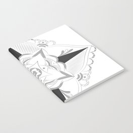Abstract flower Notebook