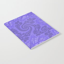 Very Peri Purple Fractal Art Notebook