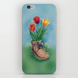 Flower Shoe iPhone Skin