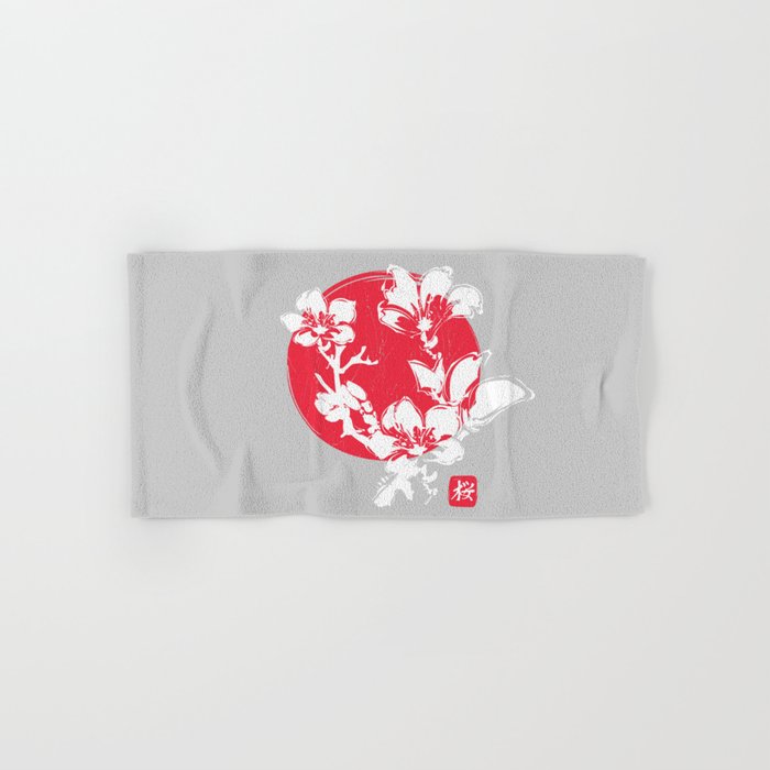 Sakura Hand & Bath Towel