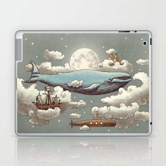 Ocean Meets Sky Laptop & iPad Skin