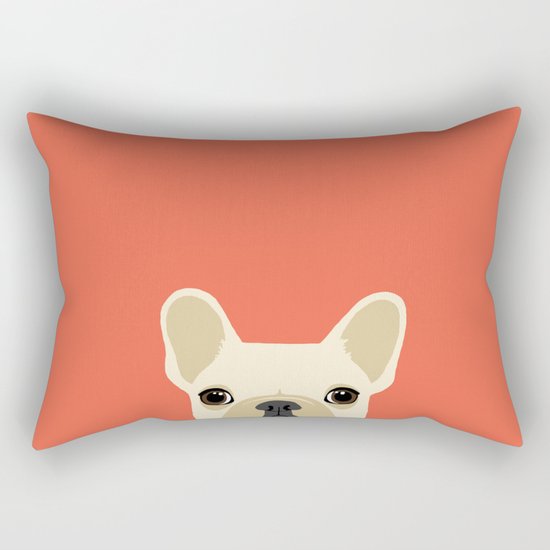 French Bulldog Rectangular Pillow