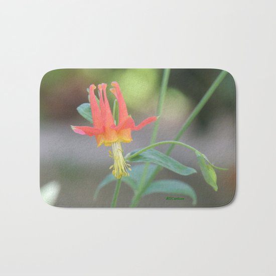 Pastel Columbine Afternoon Bath Mat
