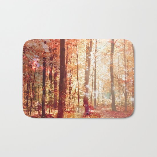 A Soul On Fire Bath Mat