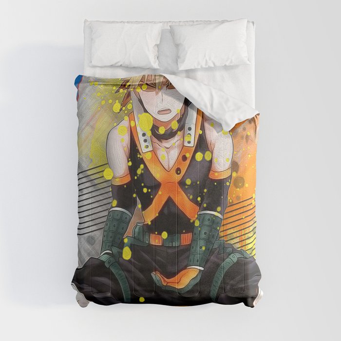 MIDORIYA IZUKU / DEKU MY HERO ACADEMIA Comforter by Tanisha Burch
